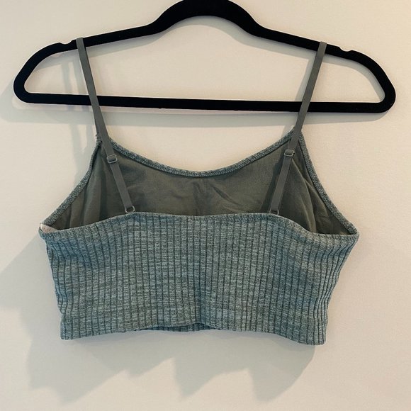 Ribbed bralette with shelf bra - Picture 2 of 4